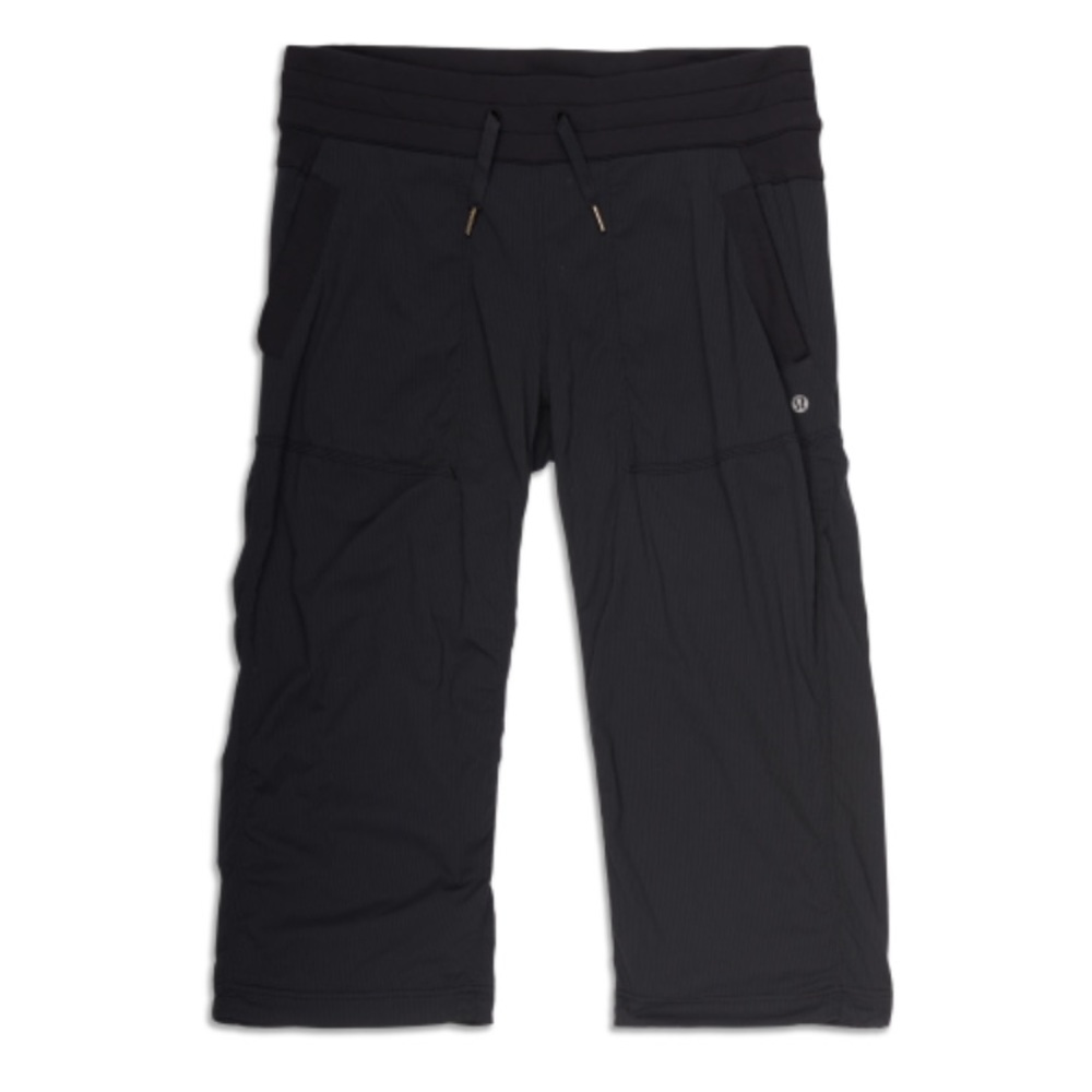 LULULEMON CROPPED TRACK PANTS